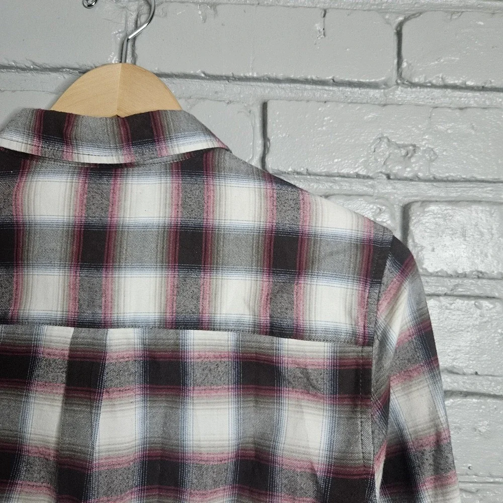 Pendleton Boys Shirt Large Plaid Flannel Red‎